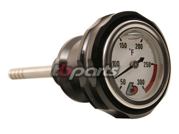 TB Parts Billet Oil Temp Gauge, Black – Honda 50cc &70cc
